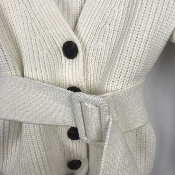 & Other Stories Belted Cropped Cardigan Sweater - Picture 5 of 8